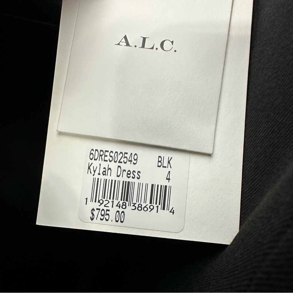 ALC Kylah Dress in Black (Size 4) - Picture 8 of 8